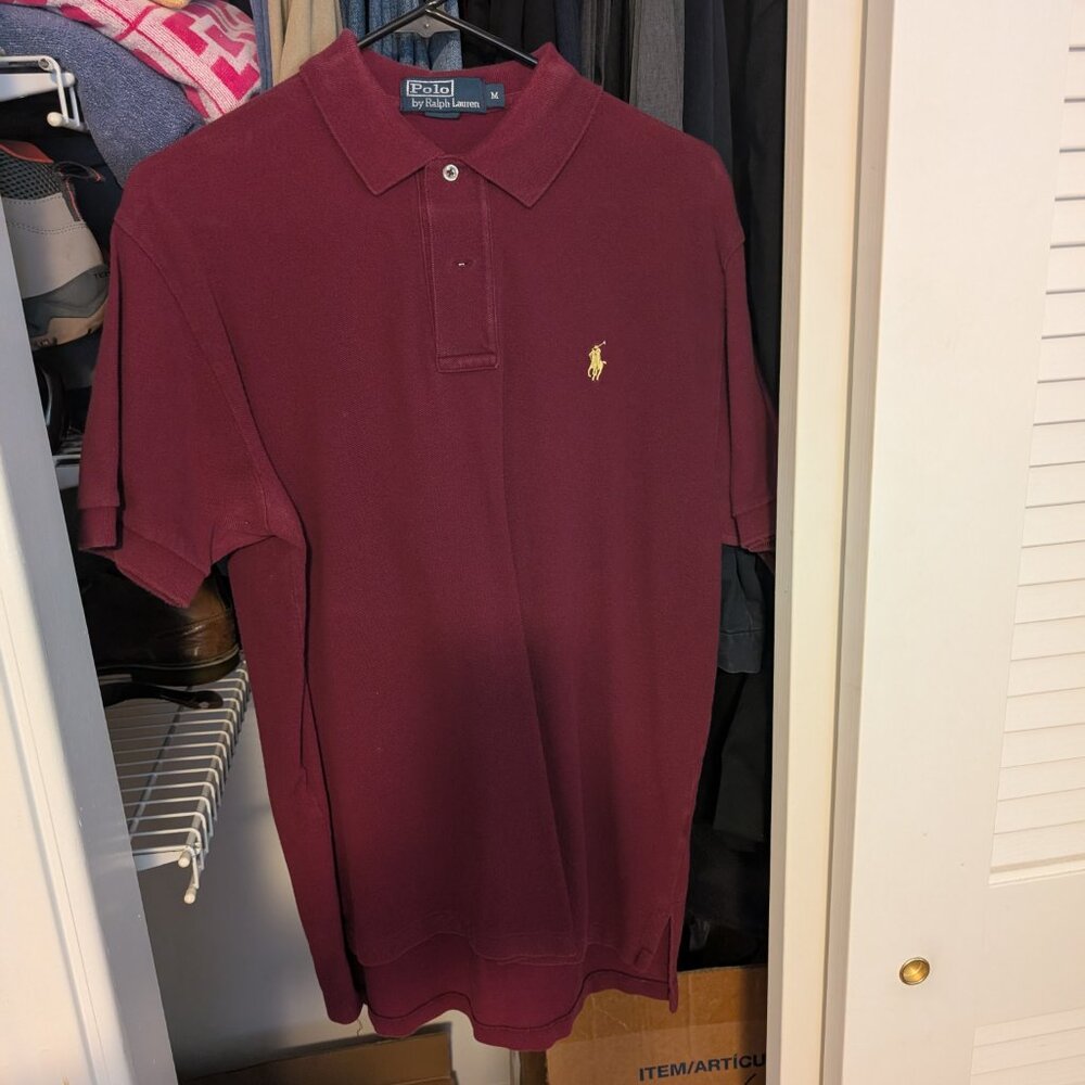 Garnet polo cotton shirt
